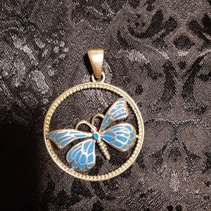 Butterfly Pendent Vintage